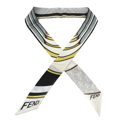 Fendi Silk Print Wrappy Scarf Multicolor 1 of 3