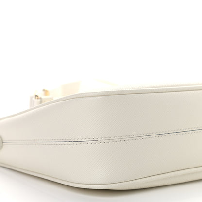Prada Saffiano Re-Edition 2005 Shoulder Bag White 8 of 9