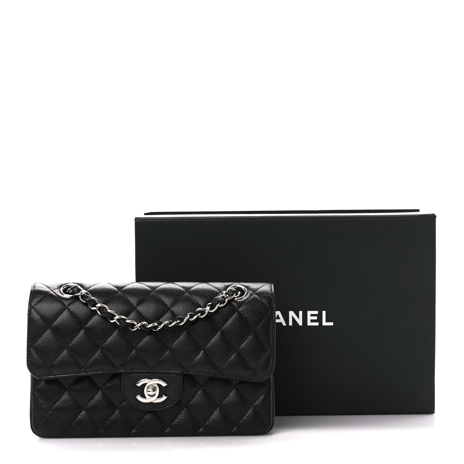 Chanel Caviar Quilted Small Double Flap Black 13 of 13