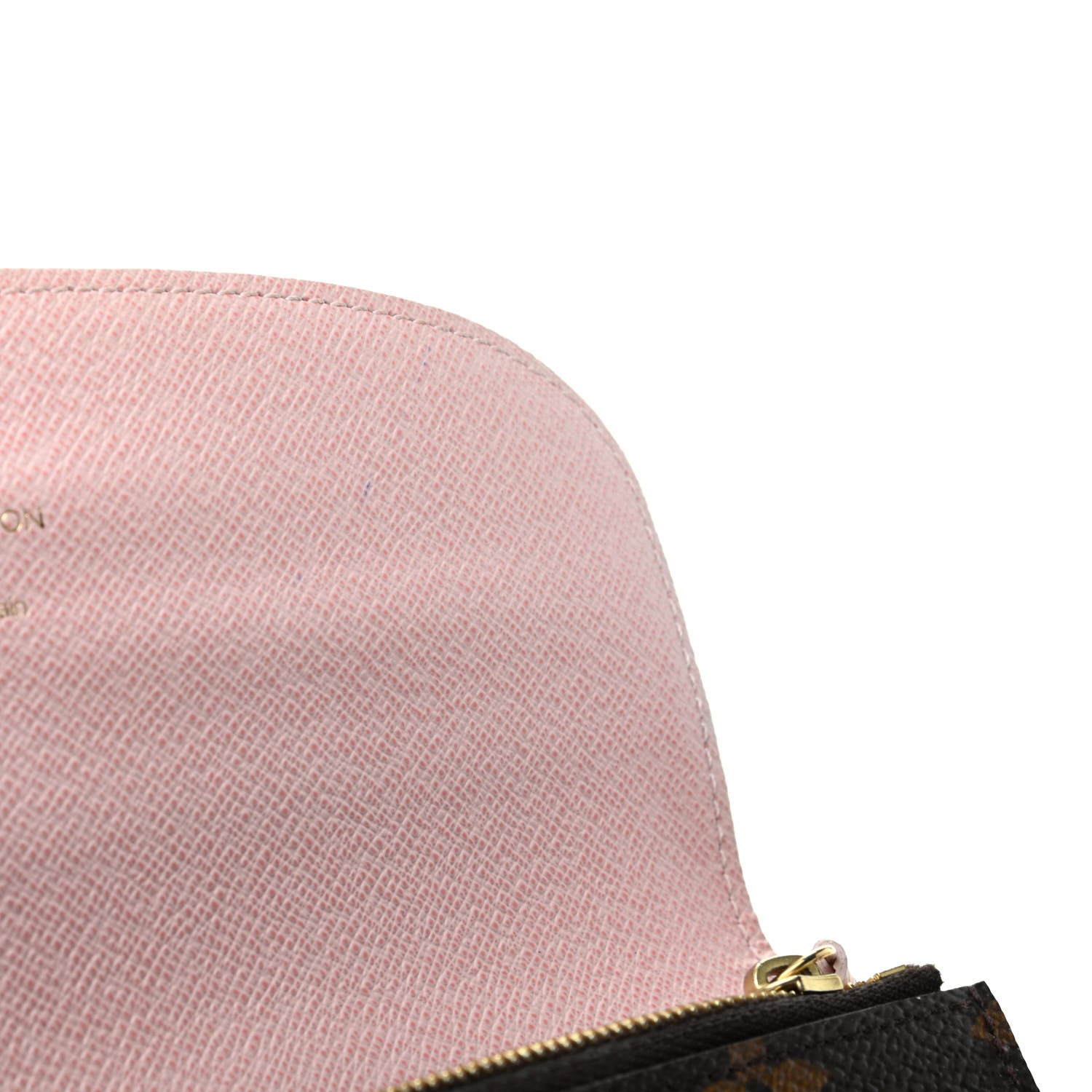 Louis Vuitton Monogram Emilie Wallet Rose Ballerine 8 of 10