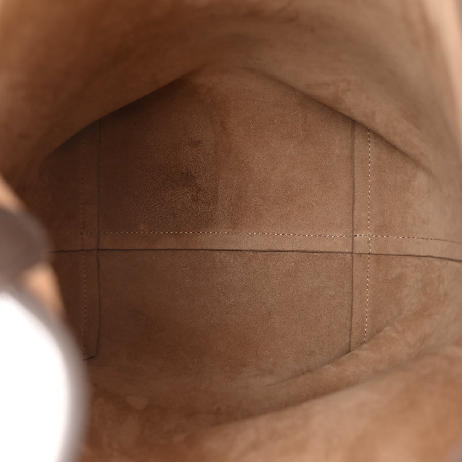 The Row Grained Calfskin Medium N/S Park Tote Dark Taupe 5 of 9