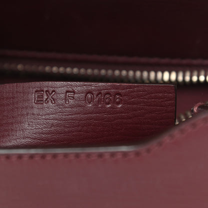 Givenchy Textured Calfskin Mini Pandora Box Chain Crossbody Bag Oxblood 15 of 16