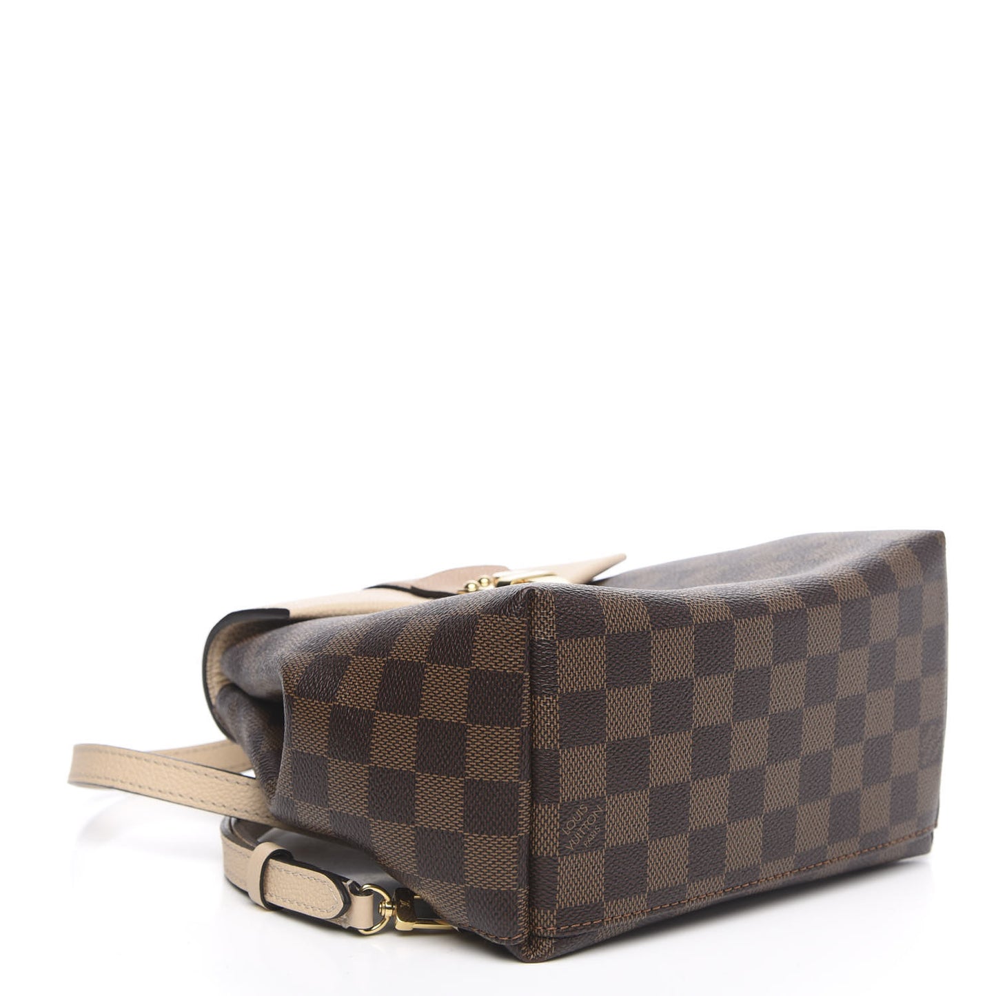 Damier Ebene Clapton Backpack Creme