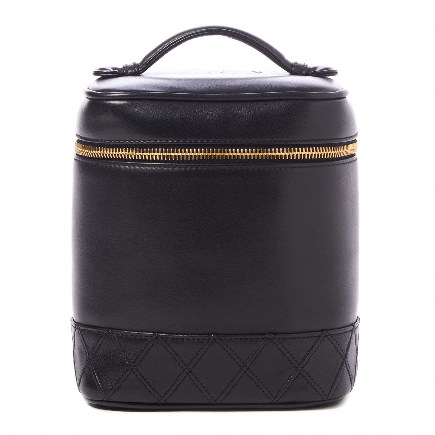 Chanel Lambskin Vanity Cosmetic Bag Black 1 of 9