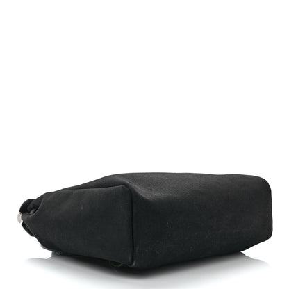 Hermes Toile Vache Calfskin Herbag 30 PM Backpack Black 4 of 11