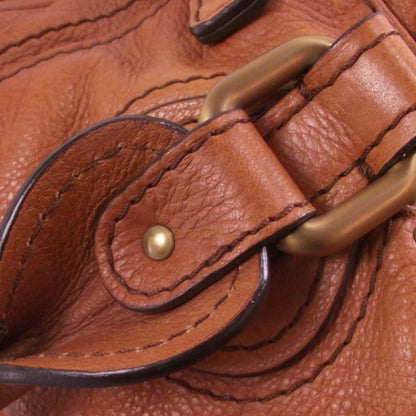 Chloe Leather Paddington Tote Brown 10 of 17