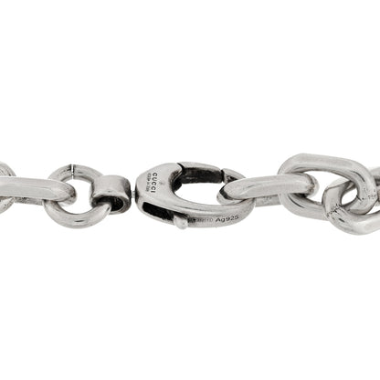 Gucci Sterling Silver Narrow Interlocking G Link Bracelet 3 of 3