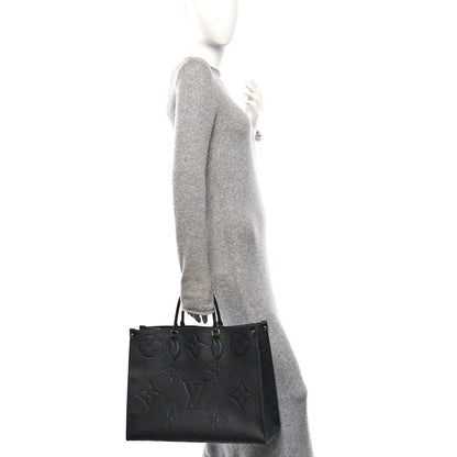 Louis Vuitton Empreinte Monogram Giant Onthego GM Black 2 of 10