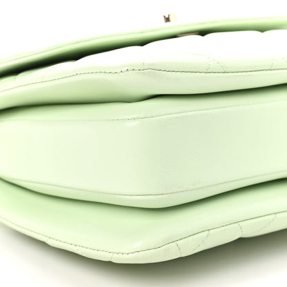 Chanel Lambskin Quilted Small Trendy CC Flap Dual Handle Bag Light Green 10 of 11
