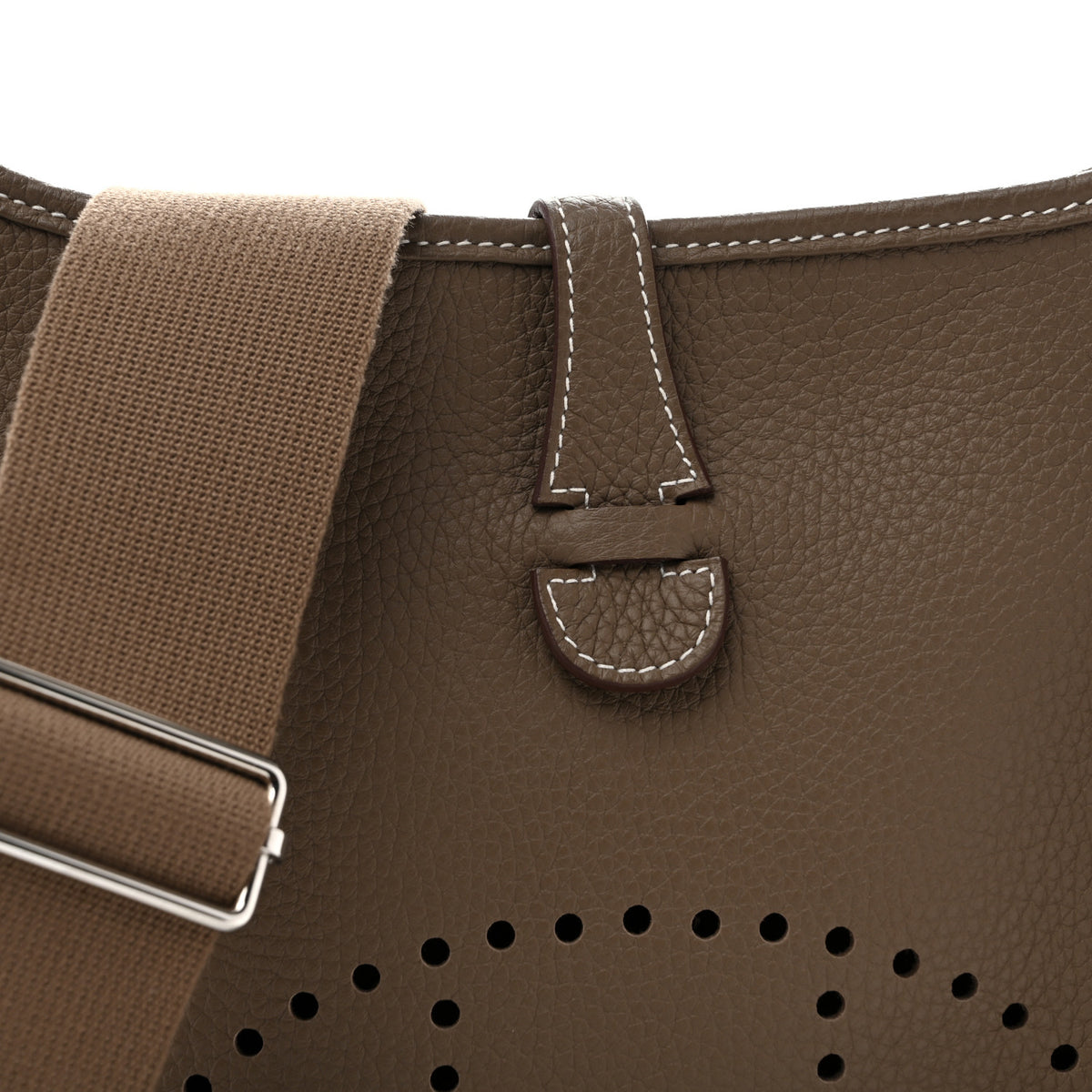Hermes Taurillon Clemence Evelyne III Etoupe 8 of 14