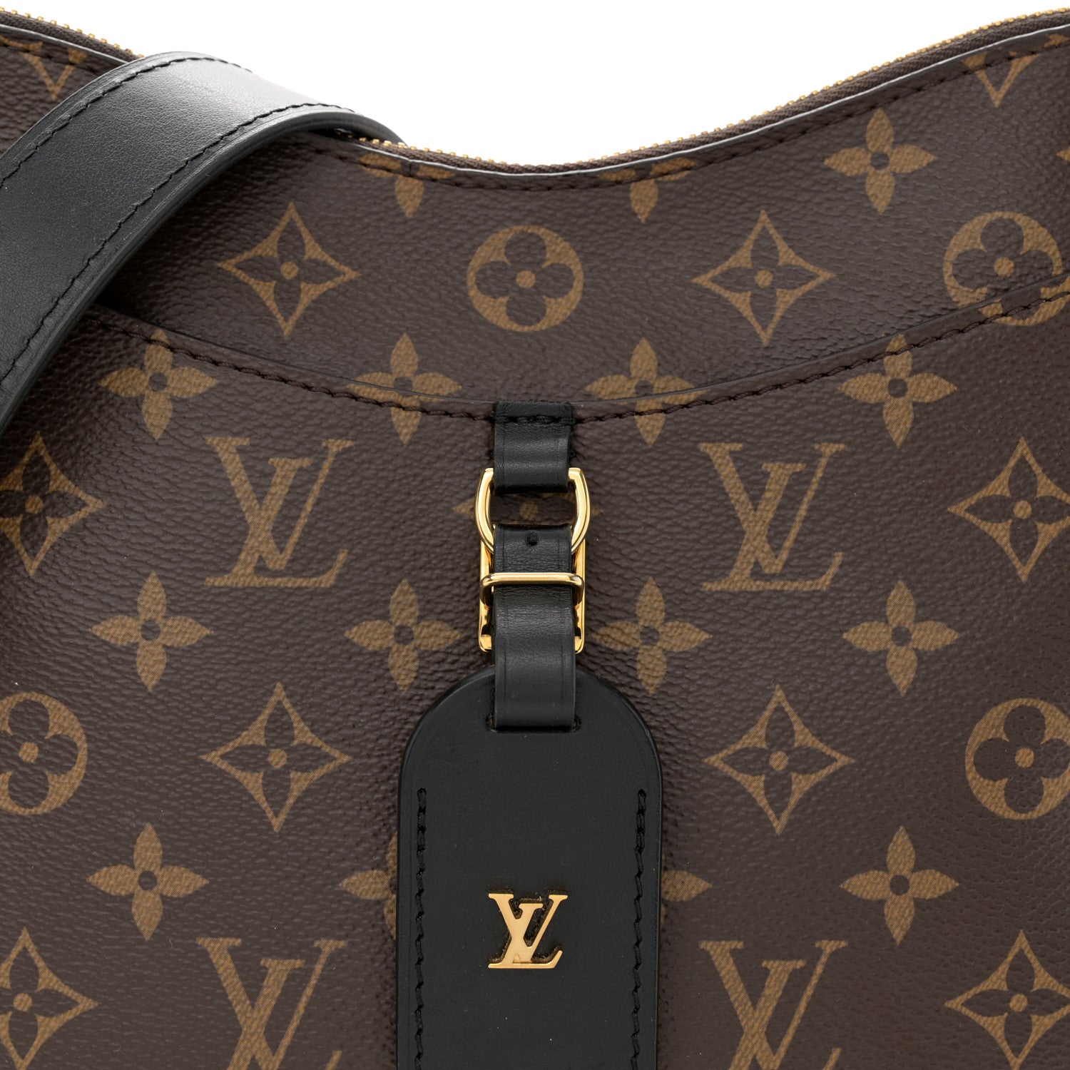 Louis Vuitton Monogram Odeon MM Black 7 of 12