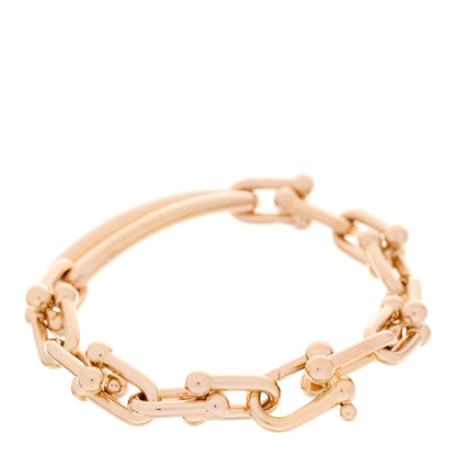 Tiffany 18K Rose Gold Extra Large HardWear Link Bracelet 2 of 5