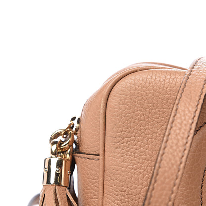 Gucci Pebbled Calfskin Small Soho Disco Bag Rose Beige 12 of 13