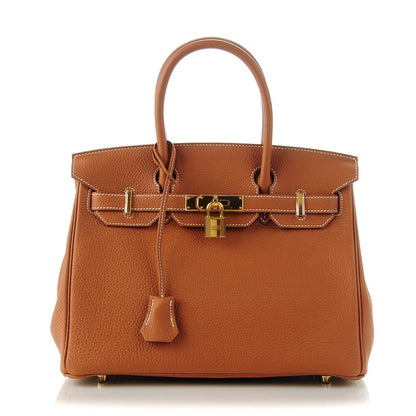 Hermes Togo Birkin 30 Gold 1 of 23
