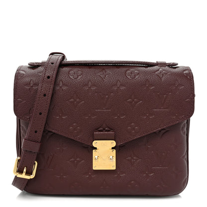 Louis Vuitton Empreinte Pochette Metis Wine 1 of 12