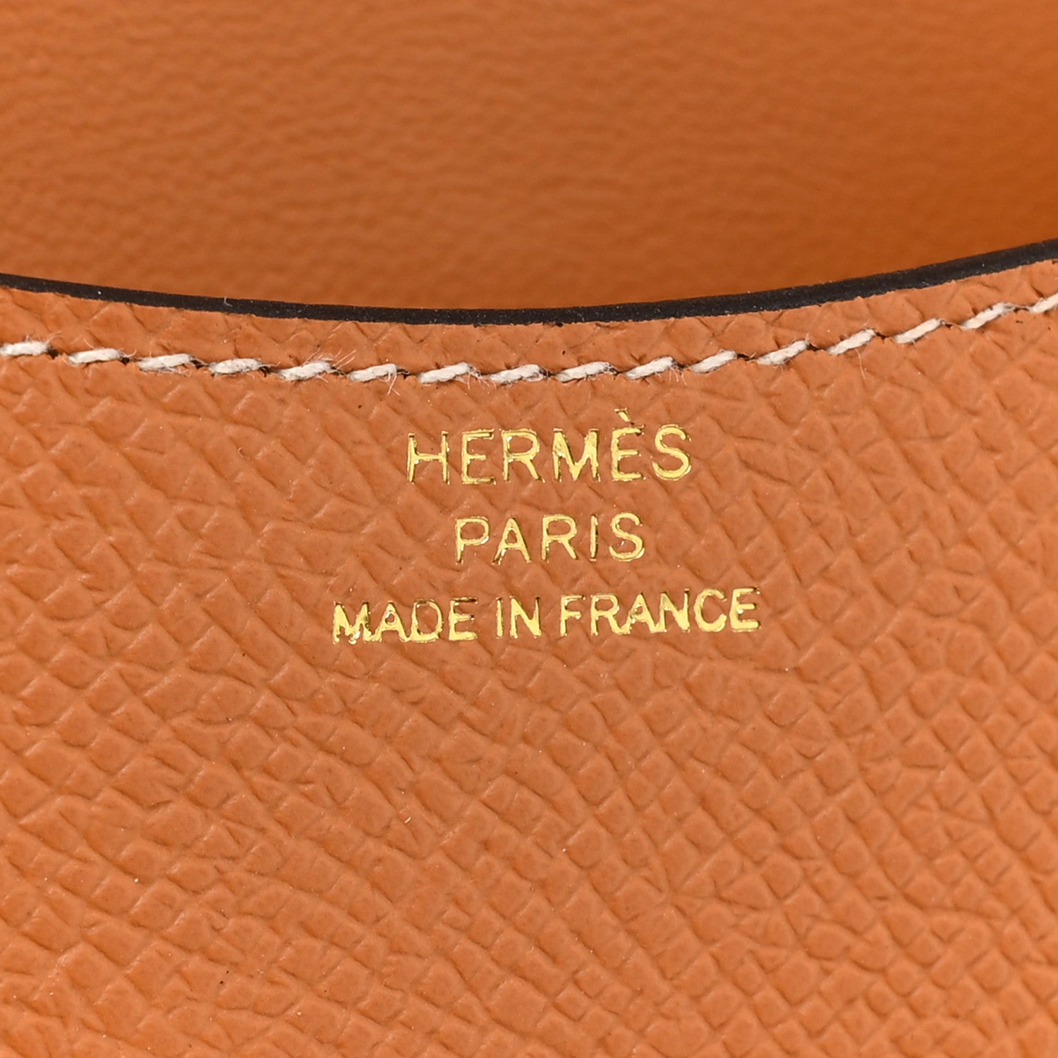 Hermes Epsom Constance Slim Wallet Gold 8 of 11