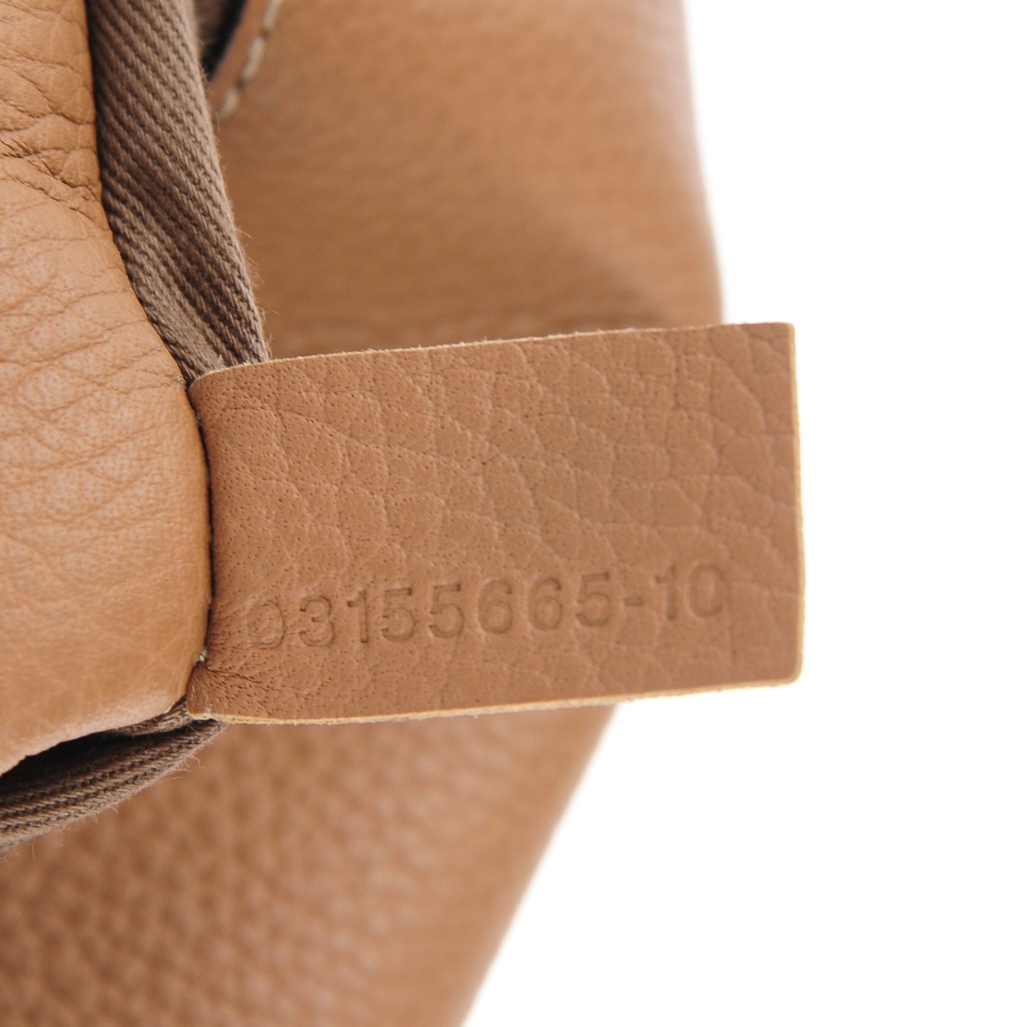 Chloe Calfskin Medium Marcie Round Crossbody Bag Nut 10 of 11
