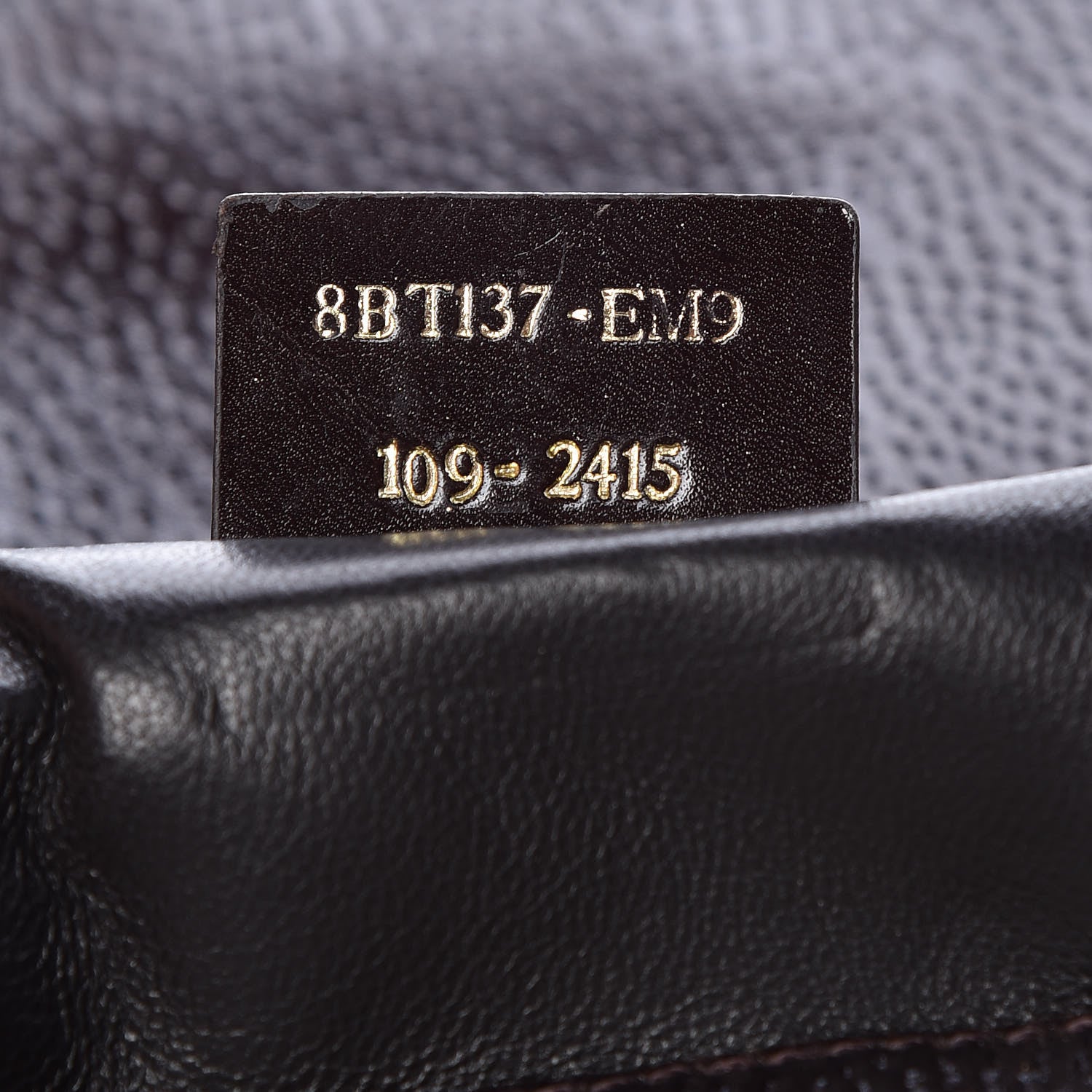 Fendi Vitello Large Convertible Baguette Moro 8 of 10