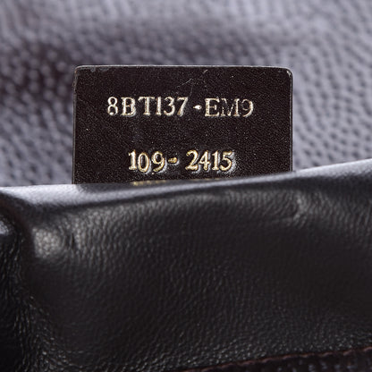 Fendi Vitello Large Convertible Baguette Moro 8 of 10