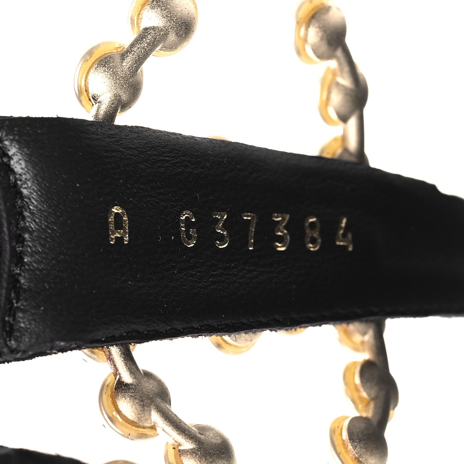 Chanel Suede Pearl Crystal CC Thong Sandals 40 Black 7 of 9