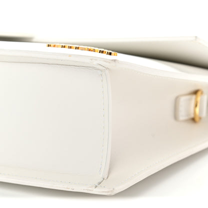 Jacquemus Smooth Calfskin Long Le Grand Bambino Clutch White 9 of 10