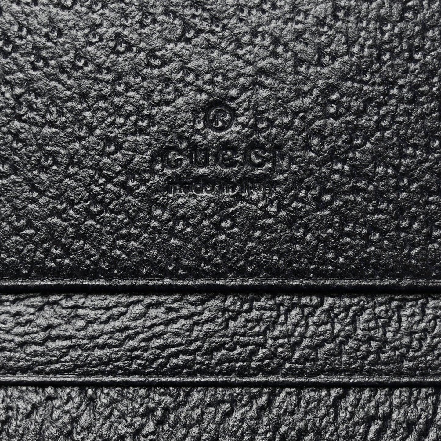 GG Supreme Monogram Textured Dollar Calfskin Web Ophidia Card Case Beige Blue