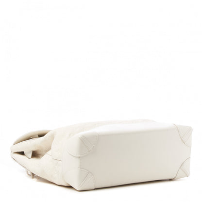Louis Vuitton Taurillon Monogram Steamer PM White 3 of 8