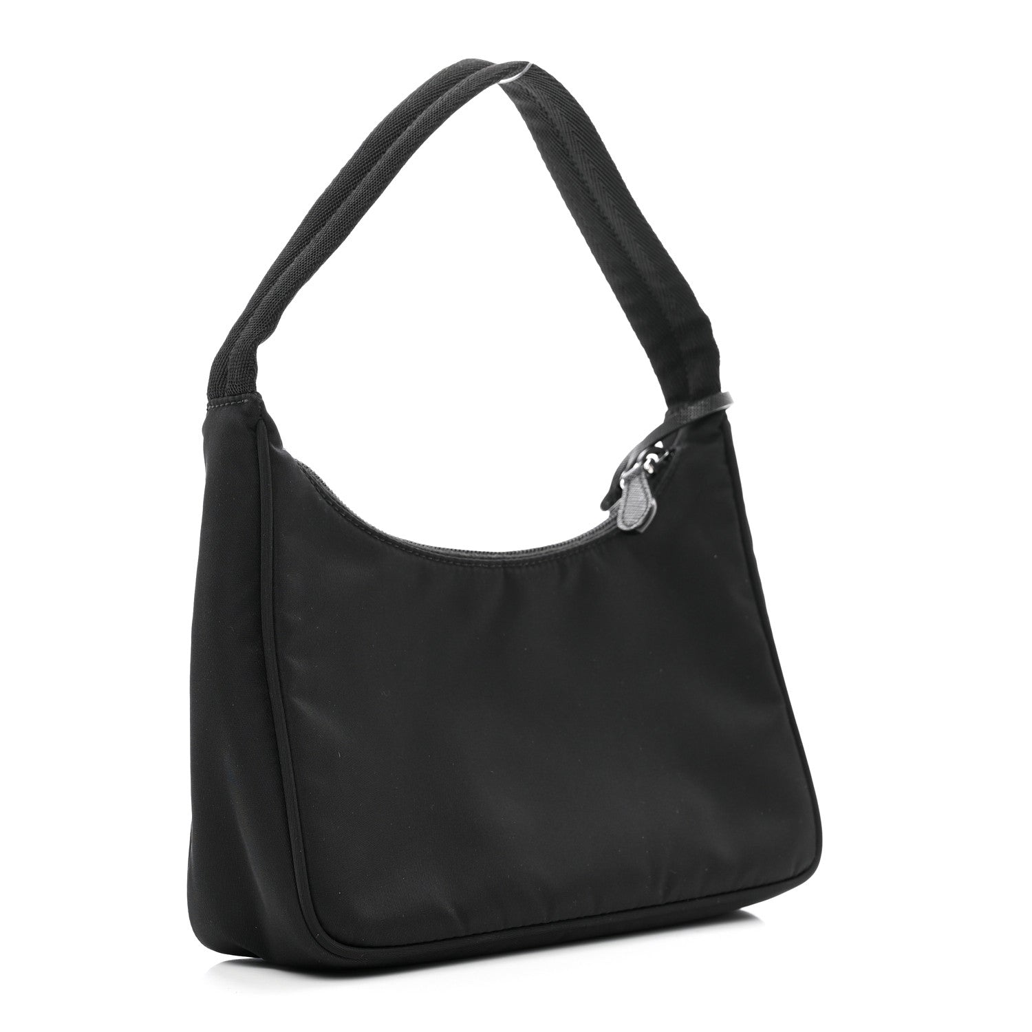 Prada Tessuto Nylon Mini Re-Edition 2000 Bag Black 3 of 9