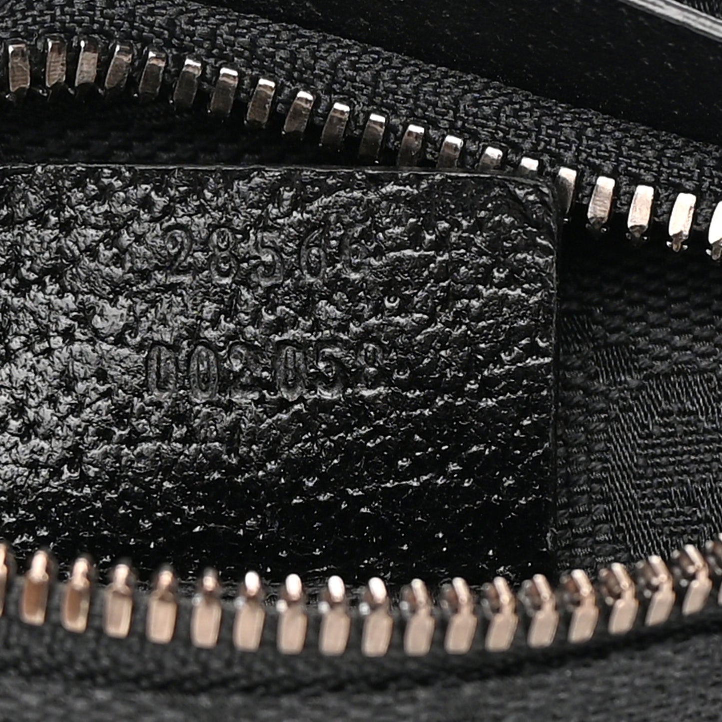 GG Monogram Double Pocket Belt Bag Black