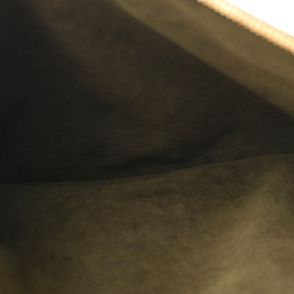 Louis Vuitton Lambskin Embossed Monogram Coussin MM Khaki 5 of 11