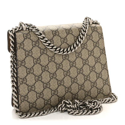 Gucci GG Supreme Monogram Mini Dionysus Shoulder Bag Taupe 3 of 12