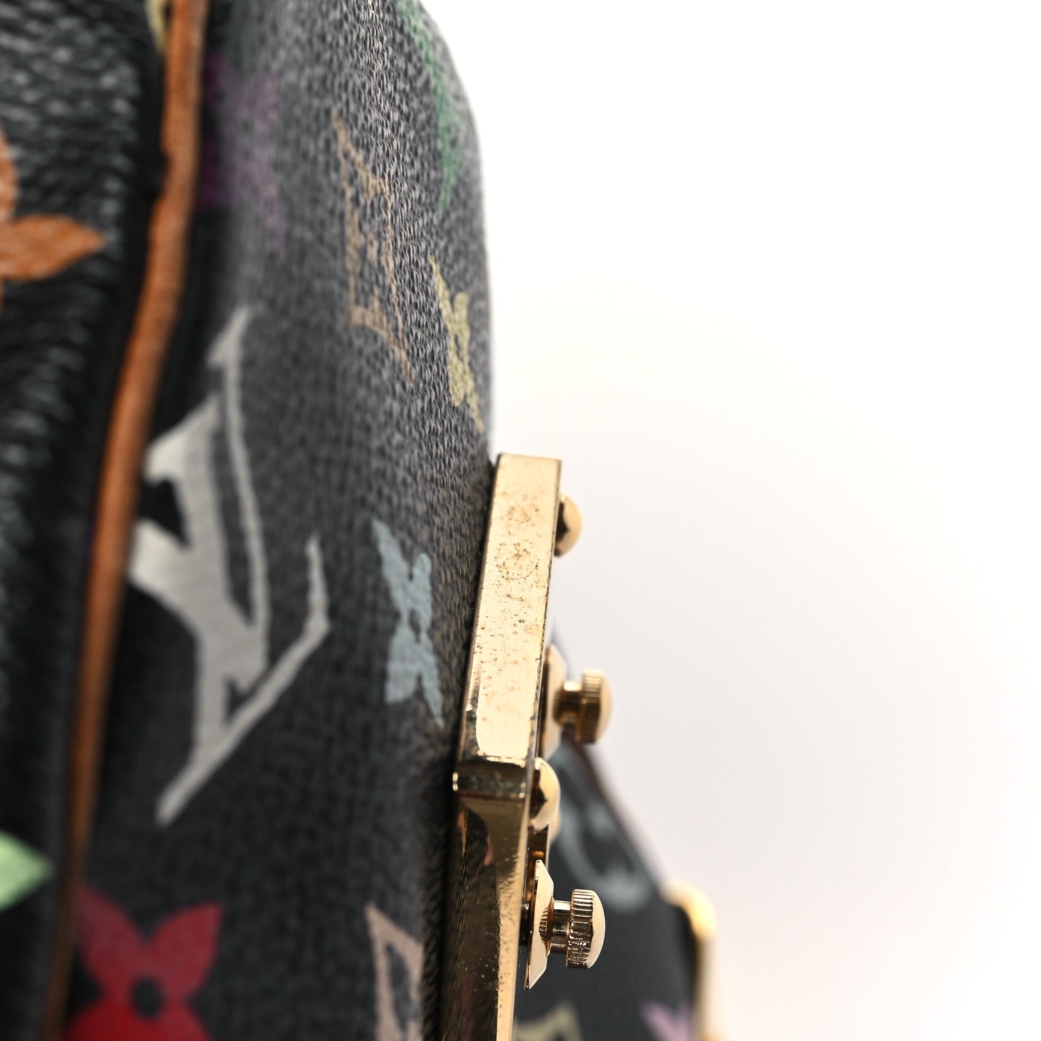 Louis Vuitton Monogram Multicolor Speedy 30 Black 13 of 14