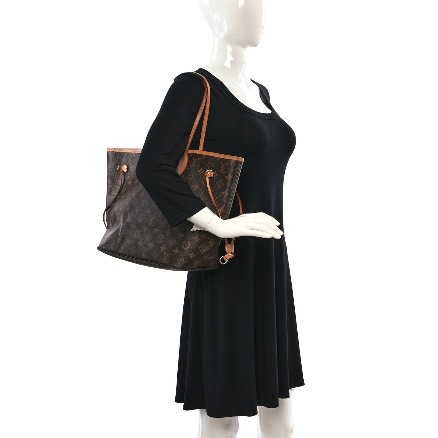 Monogram Neo Neverfull MM Cherry