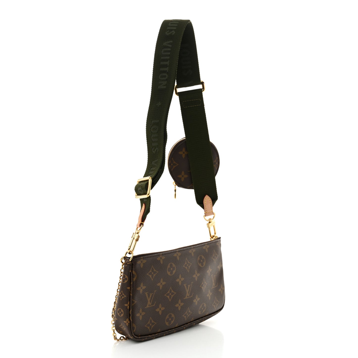 Monogram Multi Pochette Accessories Kaki