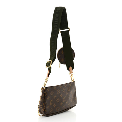 Louis Vuitton Monogram Multi Pochette Accessories Kaki 3 of 11