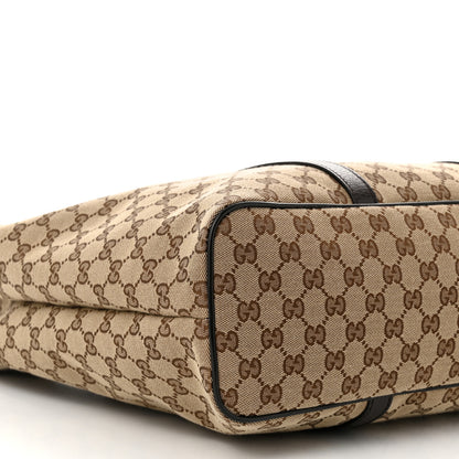 Gucci GG Monogram Large Joy Tote Bag Dark Brown 10 of 11