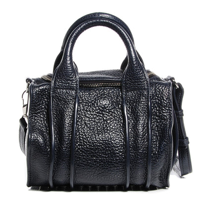 Alexander Wang Grained Lambskin Inside Out Rockie Ink 1 of 8