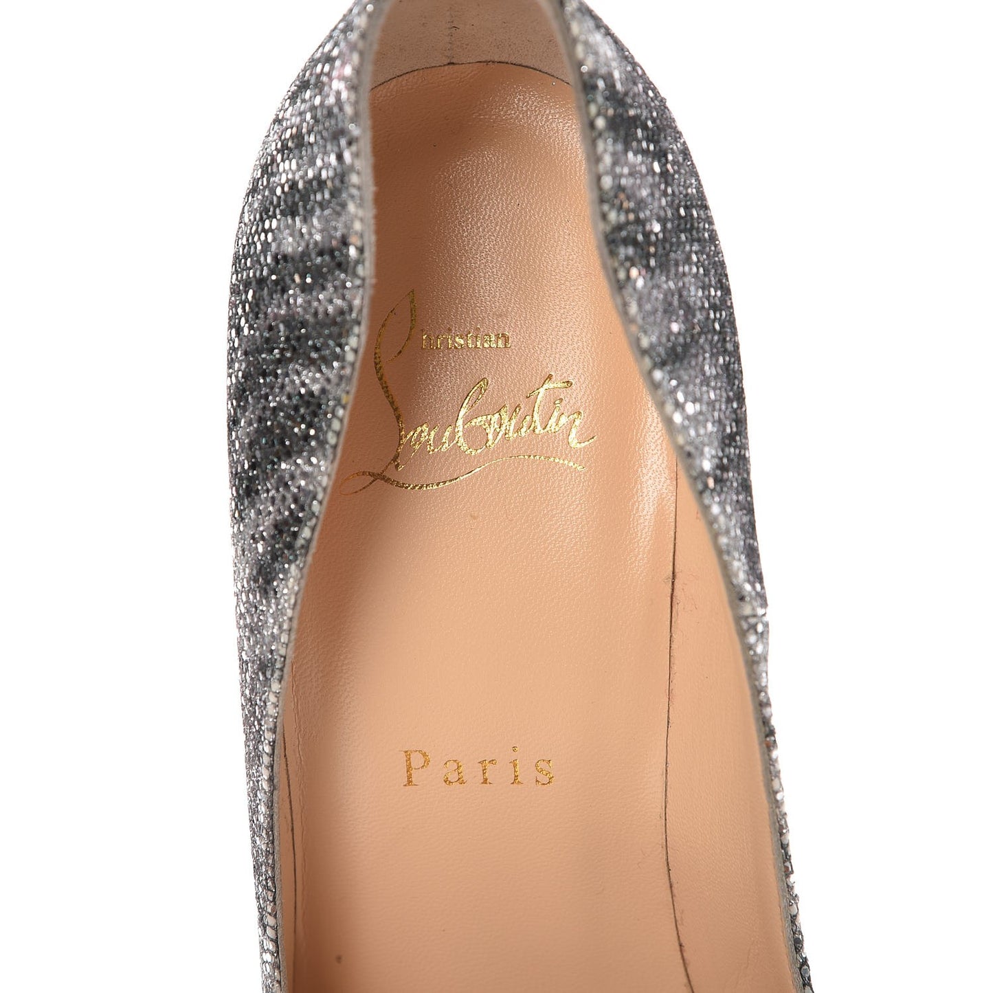 Glitter Sirene Pigalle Follies 100 Pumps 37.5 Silver