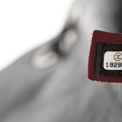 Chanel Crumpled Grained Calfskin Jumbo CC Crave Flap Black 7 of 13