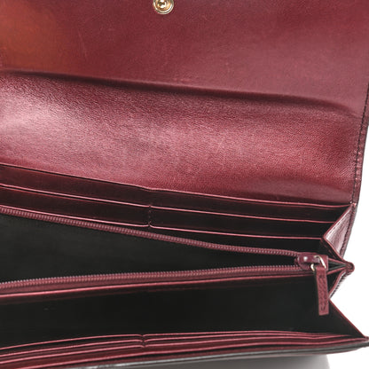 Gucci Shine Guccissima Lovely Heart Continental Wallet Scarlatto 5 of 10