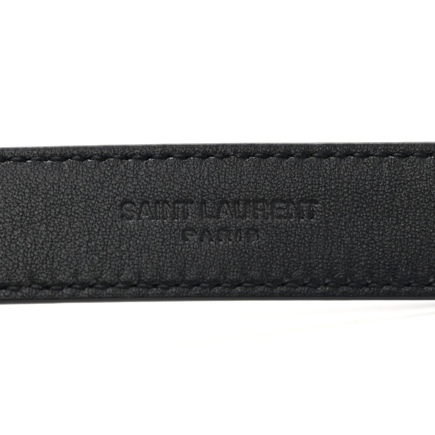 Smooth Calfskin Monogram Square Buckle Belt 90 36 Black