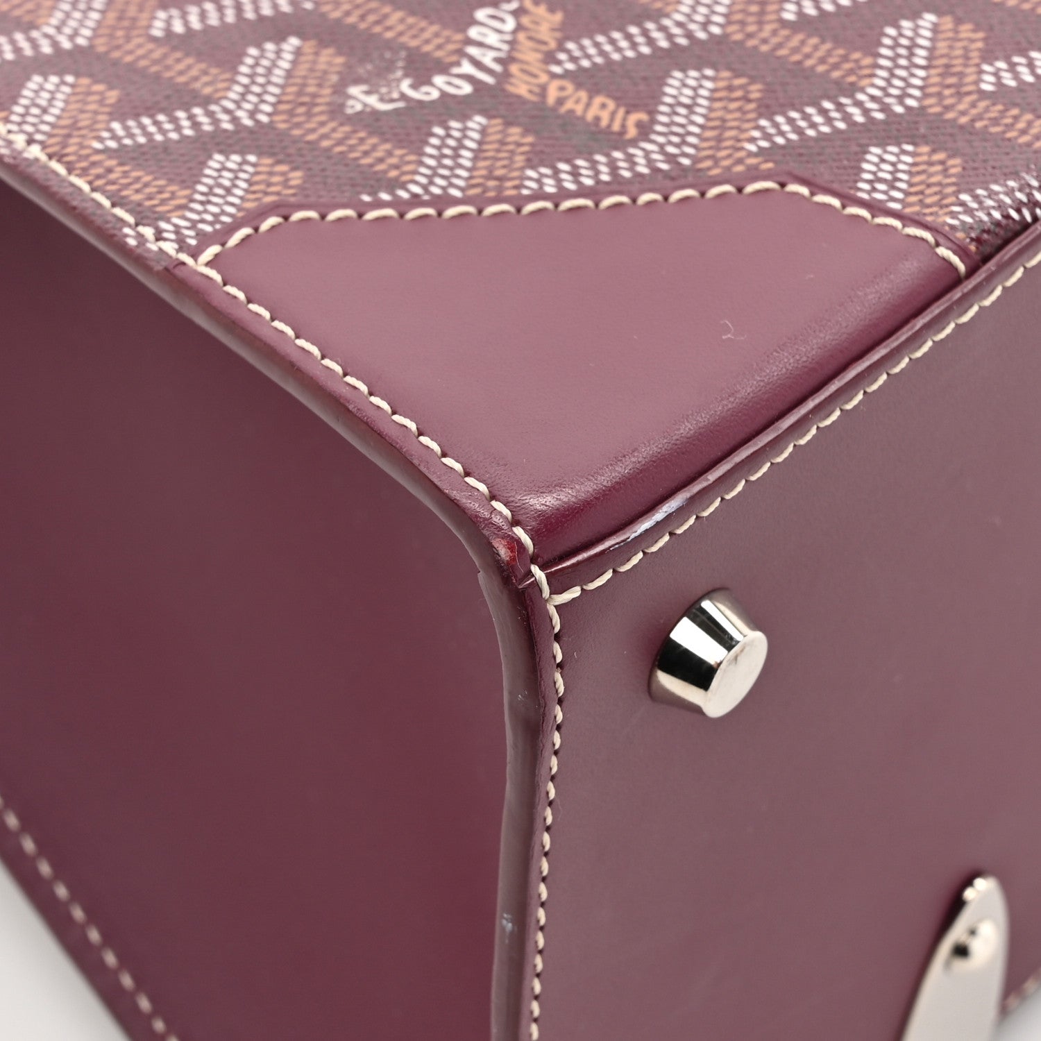 Goyard Goyardine Saigon PM Burgundy 14 of 18