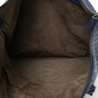 Bottega Veneta Nappa Intrecciato Maxi Convertible Tote Baltic Blue 5 of 16