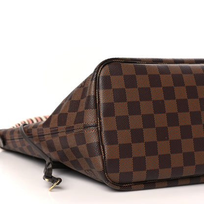 Louis Vuitton Damier Ebene Braided Neverfull MM Pink 8 of 9
