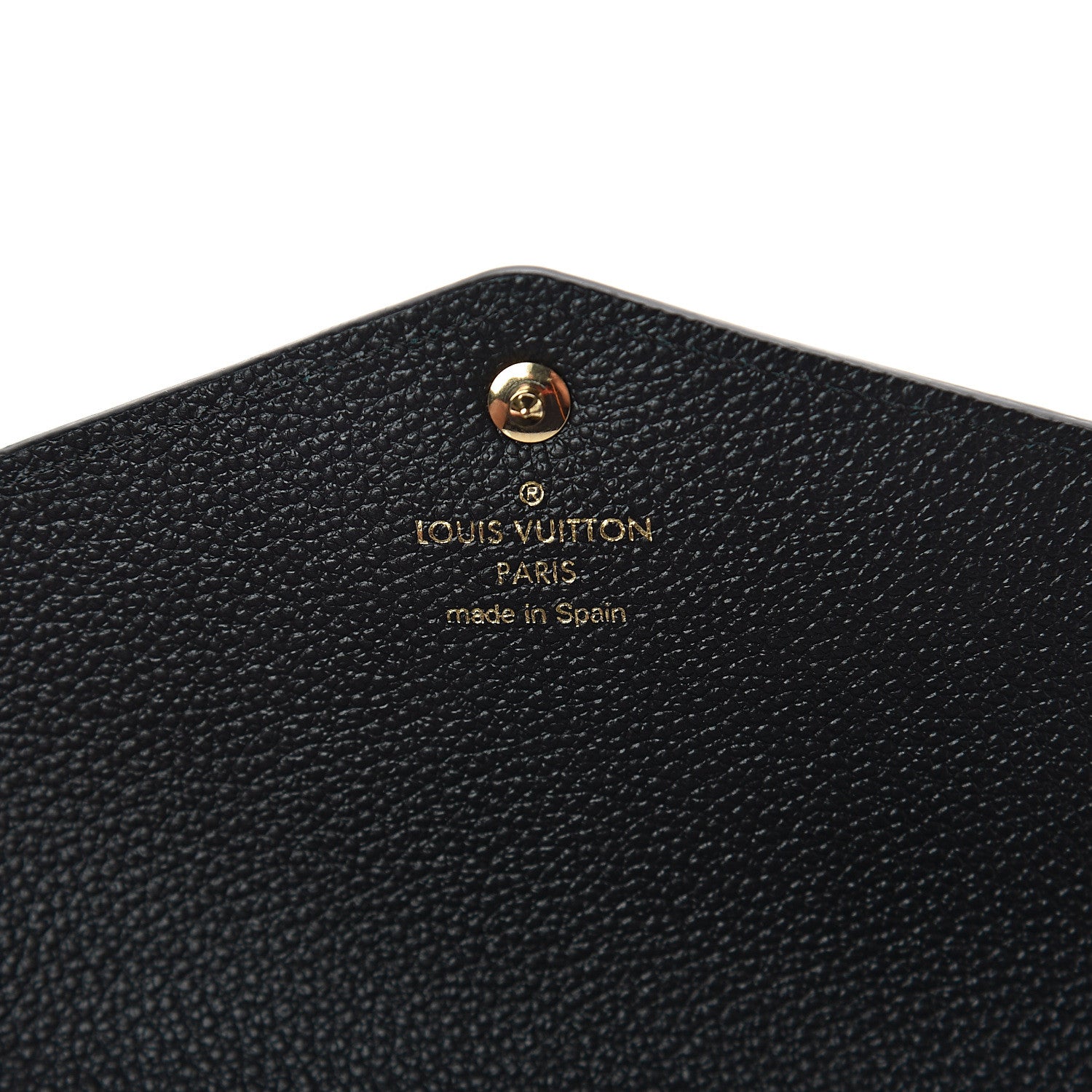 Louis Vuitton Empreinte Sarah Wallet NM Black 5 of 5