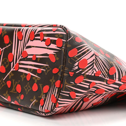 Louis Vuitton Monogram Jungle Dots Neo Neverfull MM Sugar Pink Poppy 9 of 9