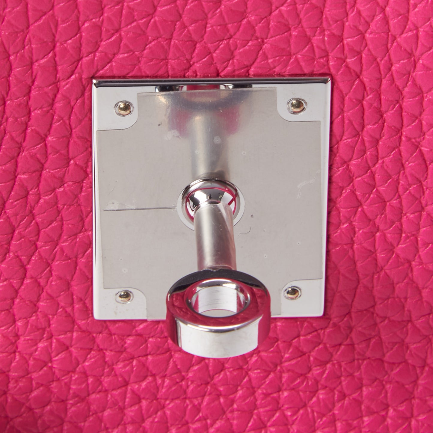 Taurillon Clemence Birkin 30 Rose Shocking