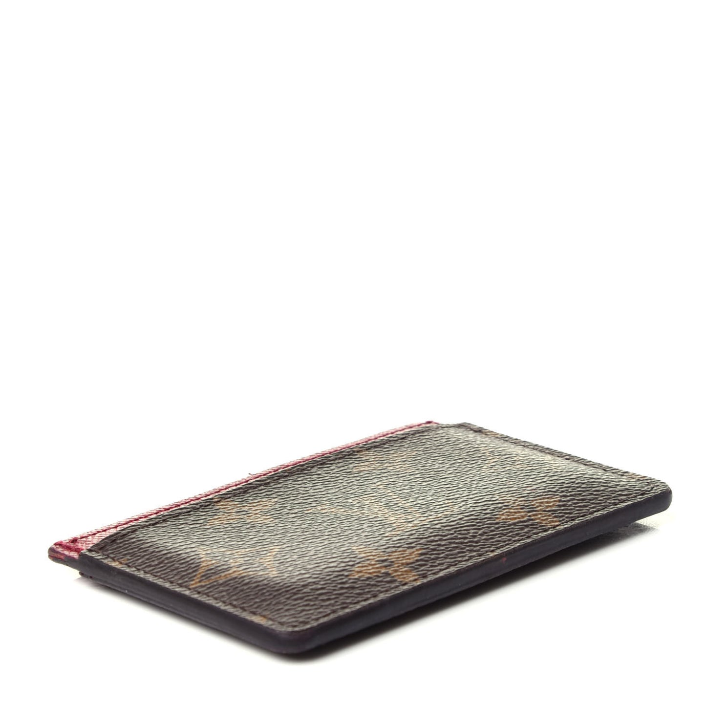 Monogram Card Holder Fuchsia