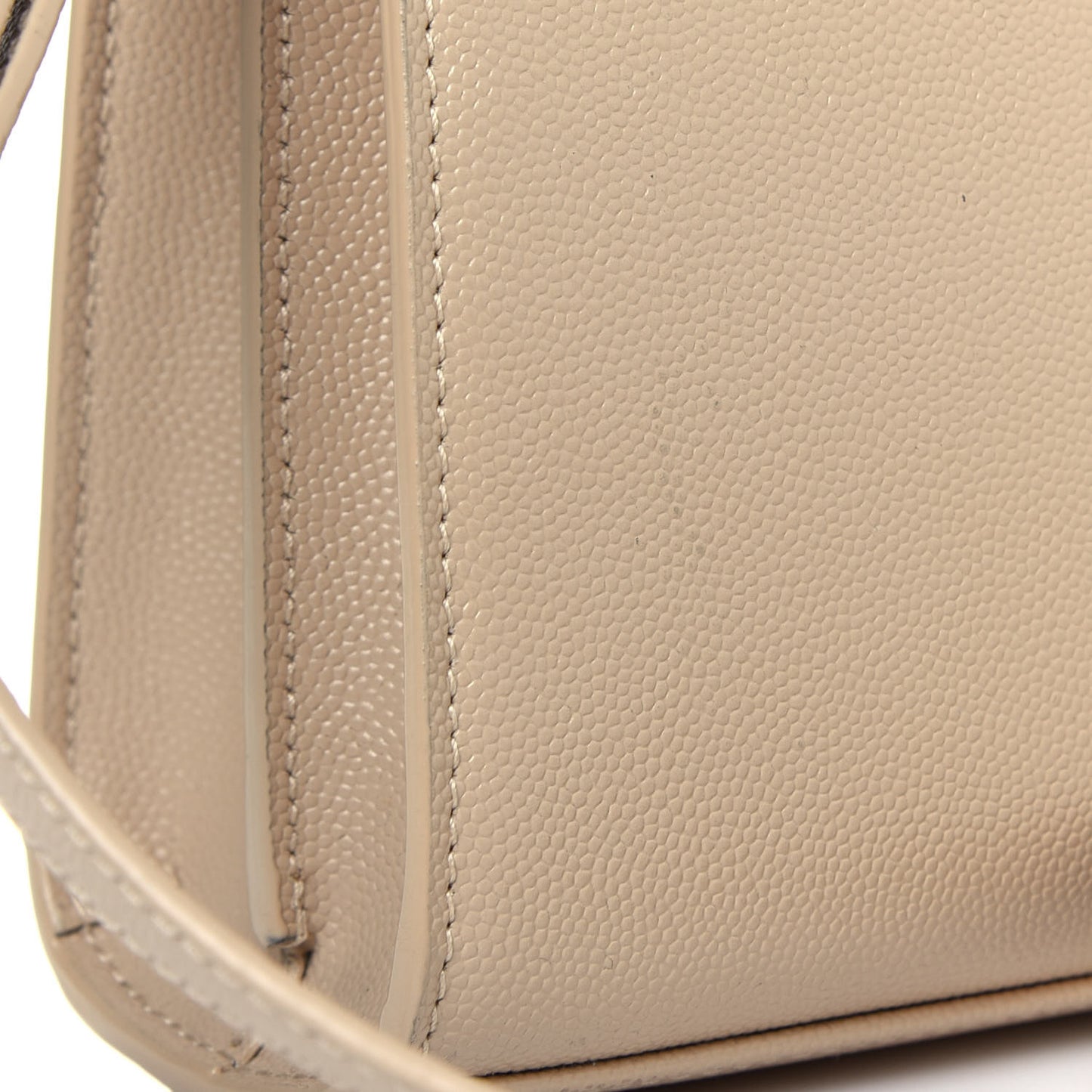 Grain de Poudre Mini Classic Monogram Cassandra Top Handle Beige