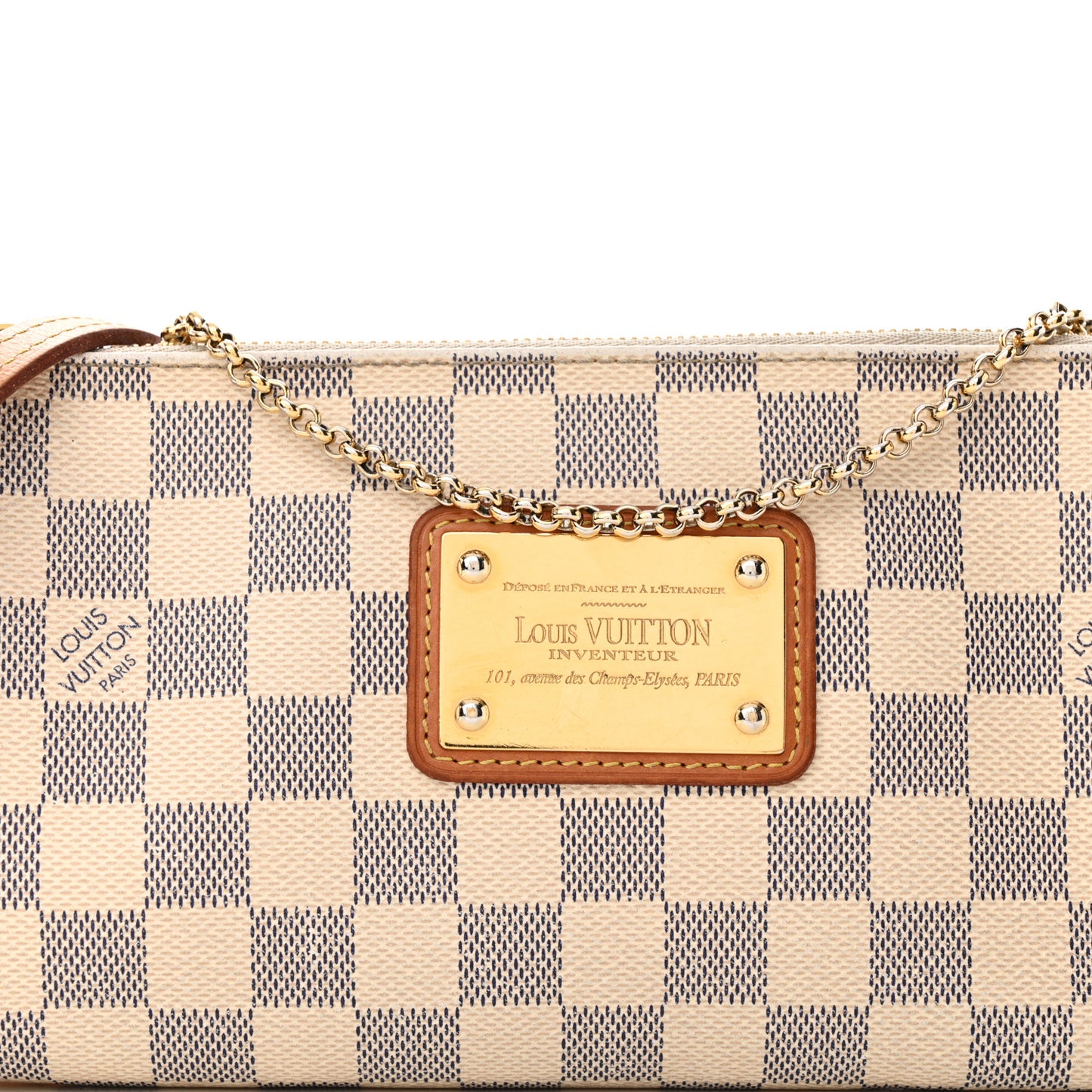 Damier Azur Eva Clutch